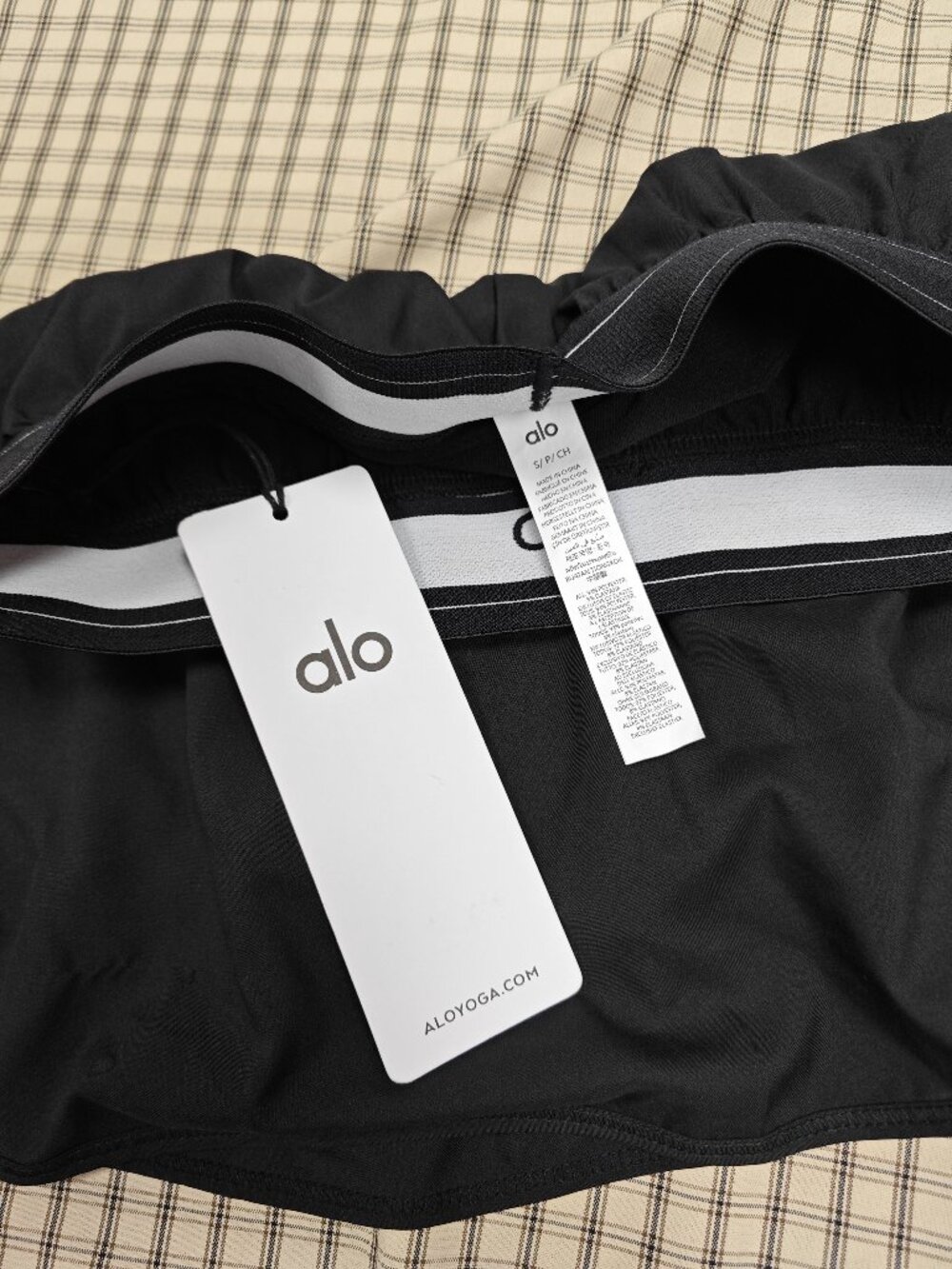 NWT ALO Yoga Match Point Tennis Skirt Black S | Skort 🩰 - Picture 4 of 7